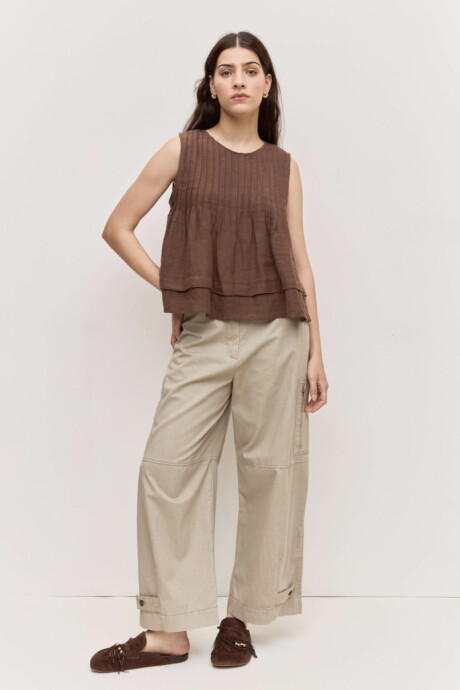 BLUSA PLIEGUES CORIA - Imagen 6