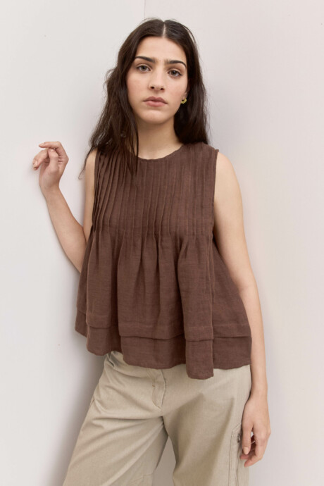 BLUSA PLIEGUES CORIA - Imagen 7