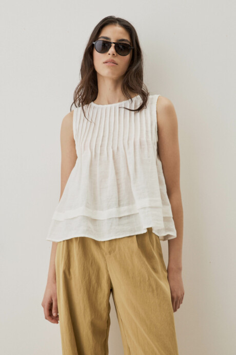 BLUSA PLIEGUES CORIA - Imagen 5